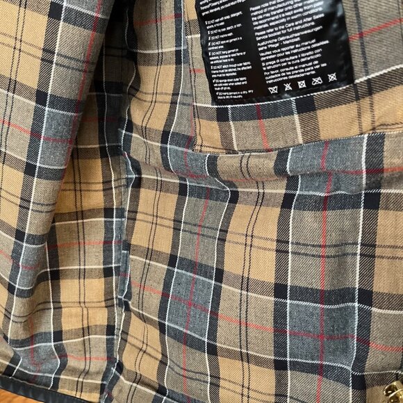 Barbour International Original Waxed Jacket, Black Size 38 - Picture 5 of 8